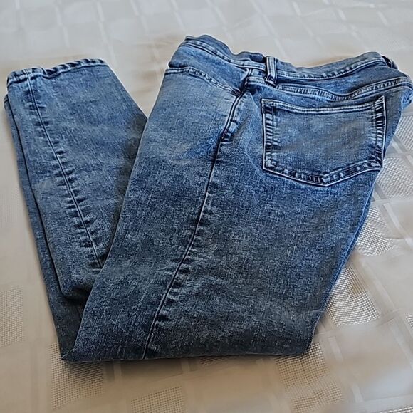 Gap Men's Slim Taper Denim Jeans Light Blue Washed 29×30 - Picture 13 of 16